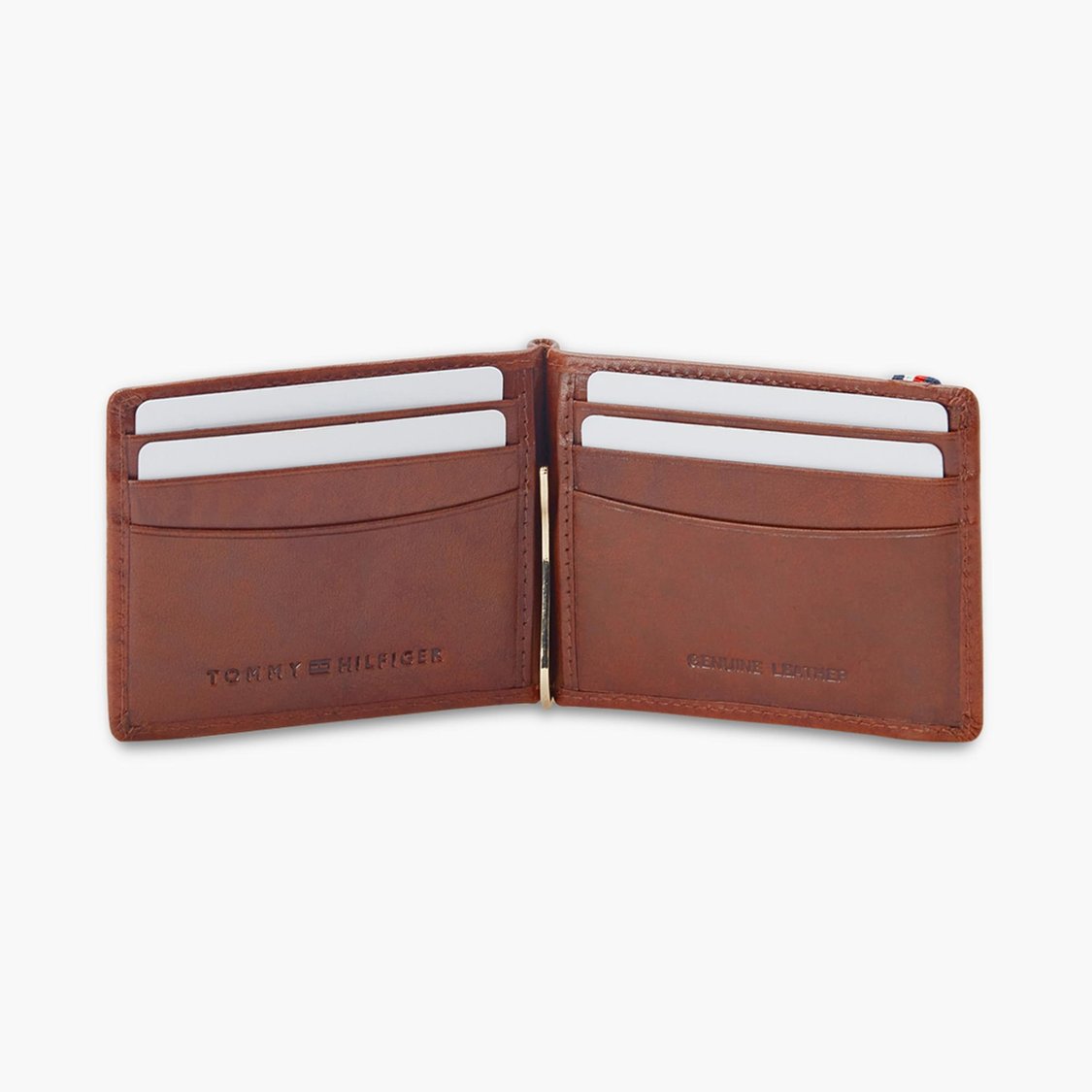TOMMY HILFIGER Men Solid Bi-Fold Leather Wallet