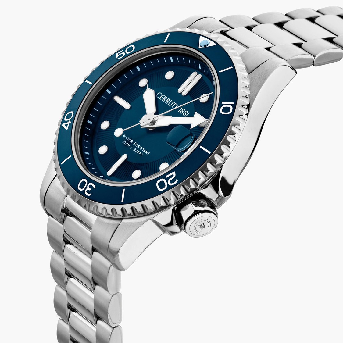 CERRUTI 1881 Pesaro Men Analog Watch with Stainless Steel Strap - CECIWGH2224205W