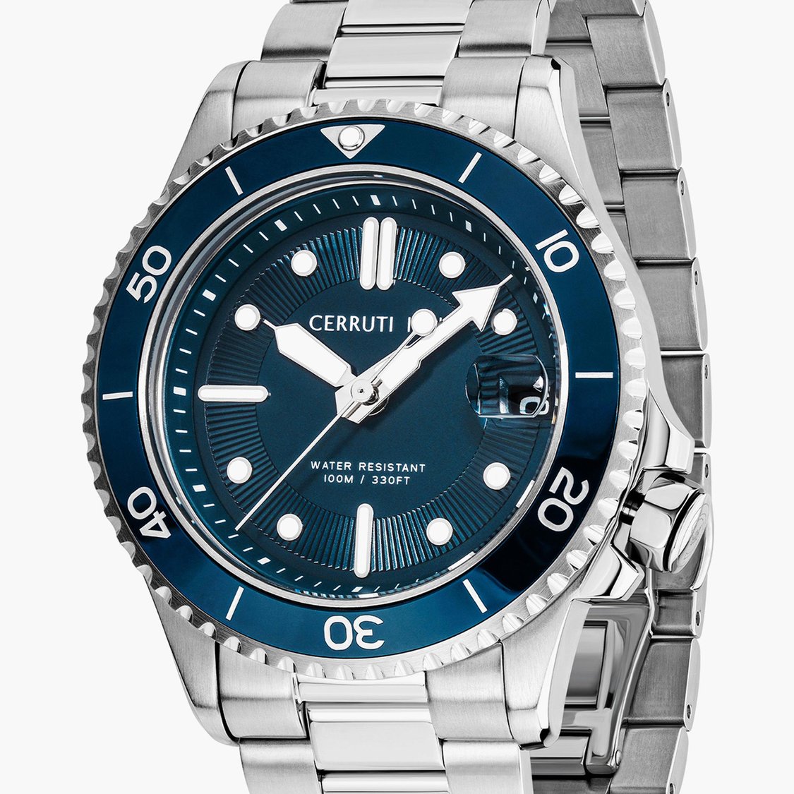 CERRUTI 1881 Pesaro Men Analog Watch with Stainless Steel Strap - CECIWGH2224205W