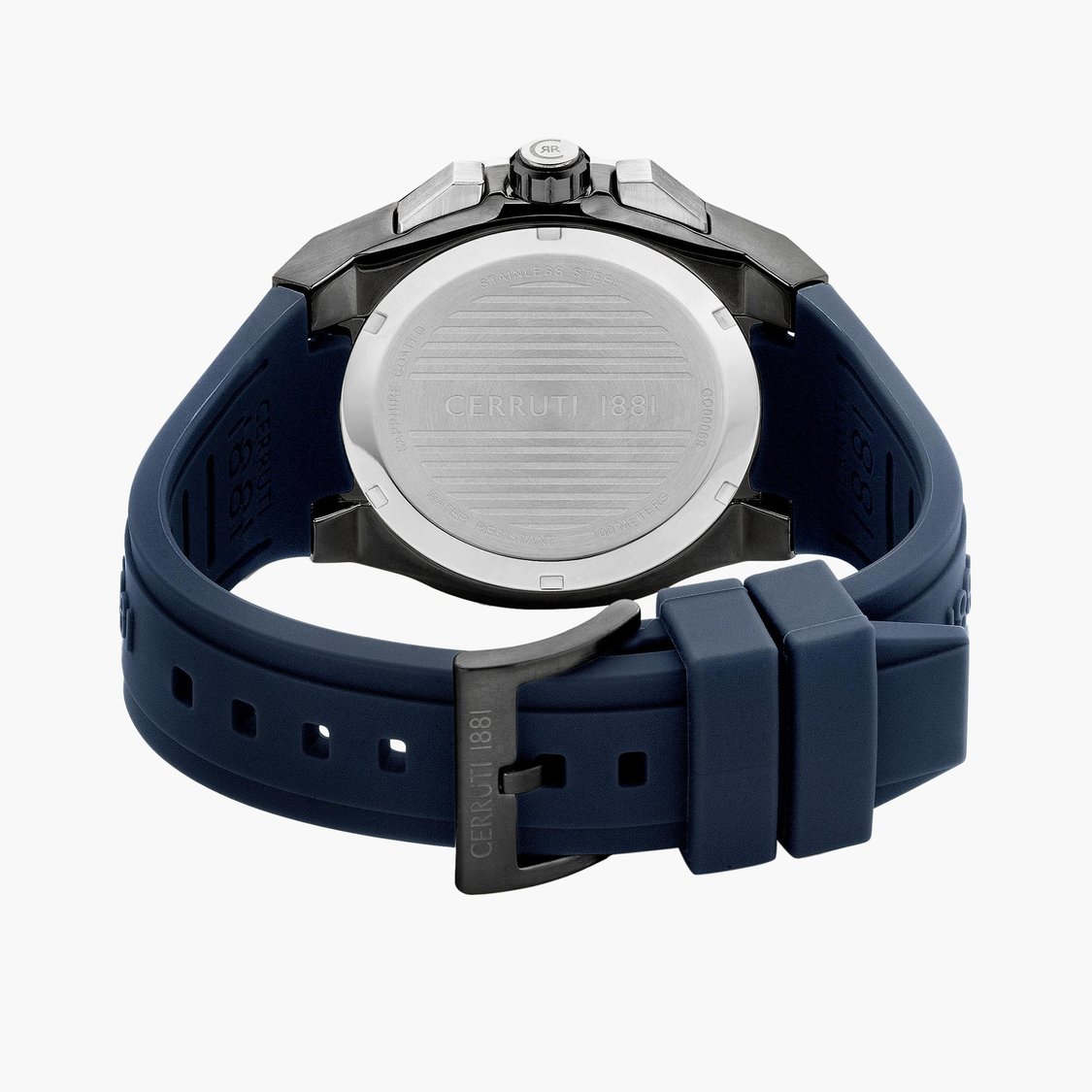CERRUTI 1881 Men Multifunction Watch with Silicone Strap - CECIWGQ0006902W