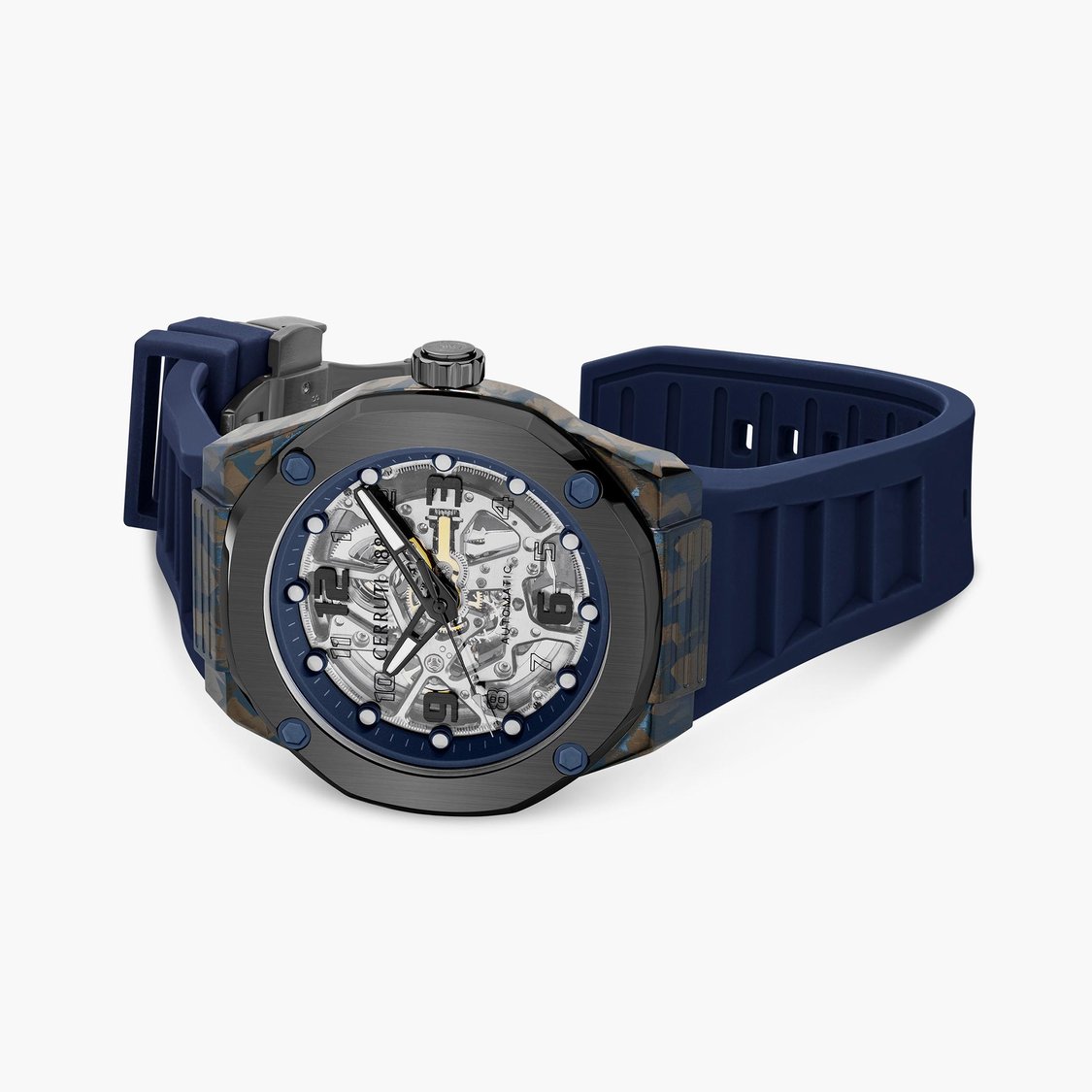 CERRUTI 1881 Men Analog Watch with Silicone Strap - CECIWGR2223902W