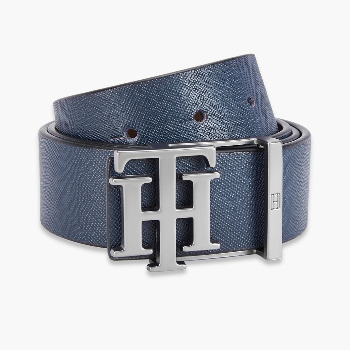 TOMMY HILFIGER Men Textured Reversible Leather Belt