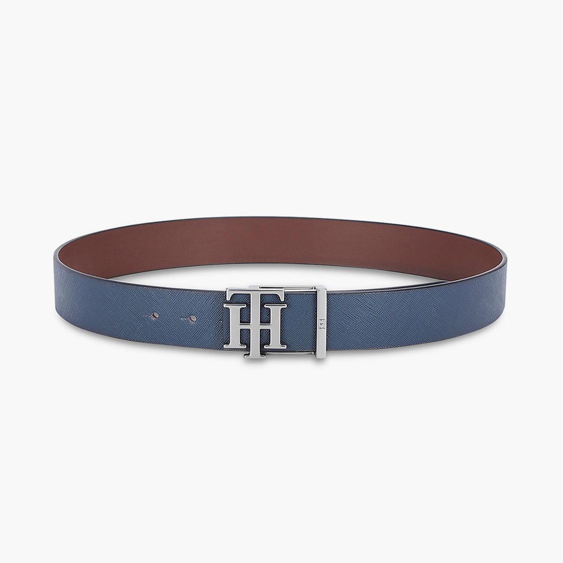 TOMMY HILFIGER Men Textured Reversible Leather Belt