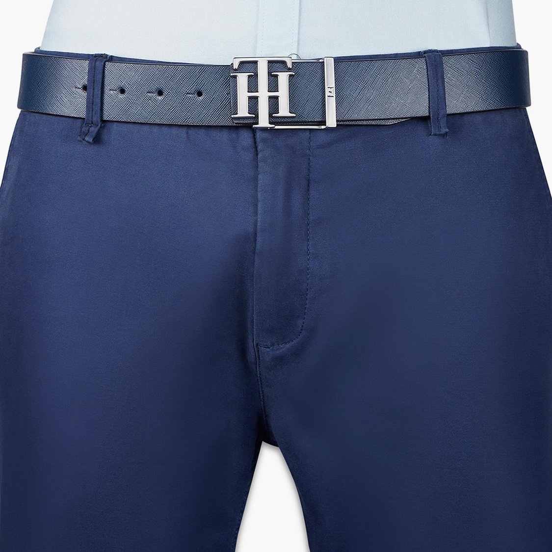 TOMMY HILFIGER Men Textured Reversible Leather Belt