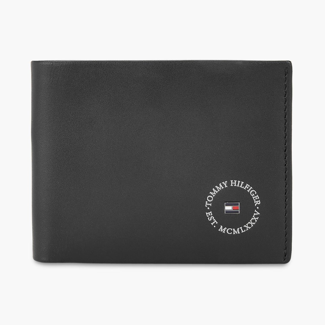 TOMMY HILFIGER Men Solid Bi-Fold Leather Wallet