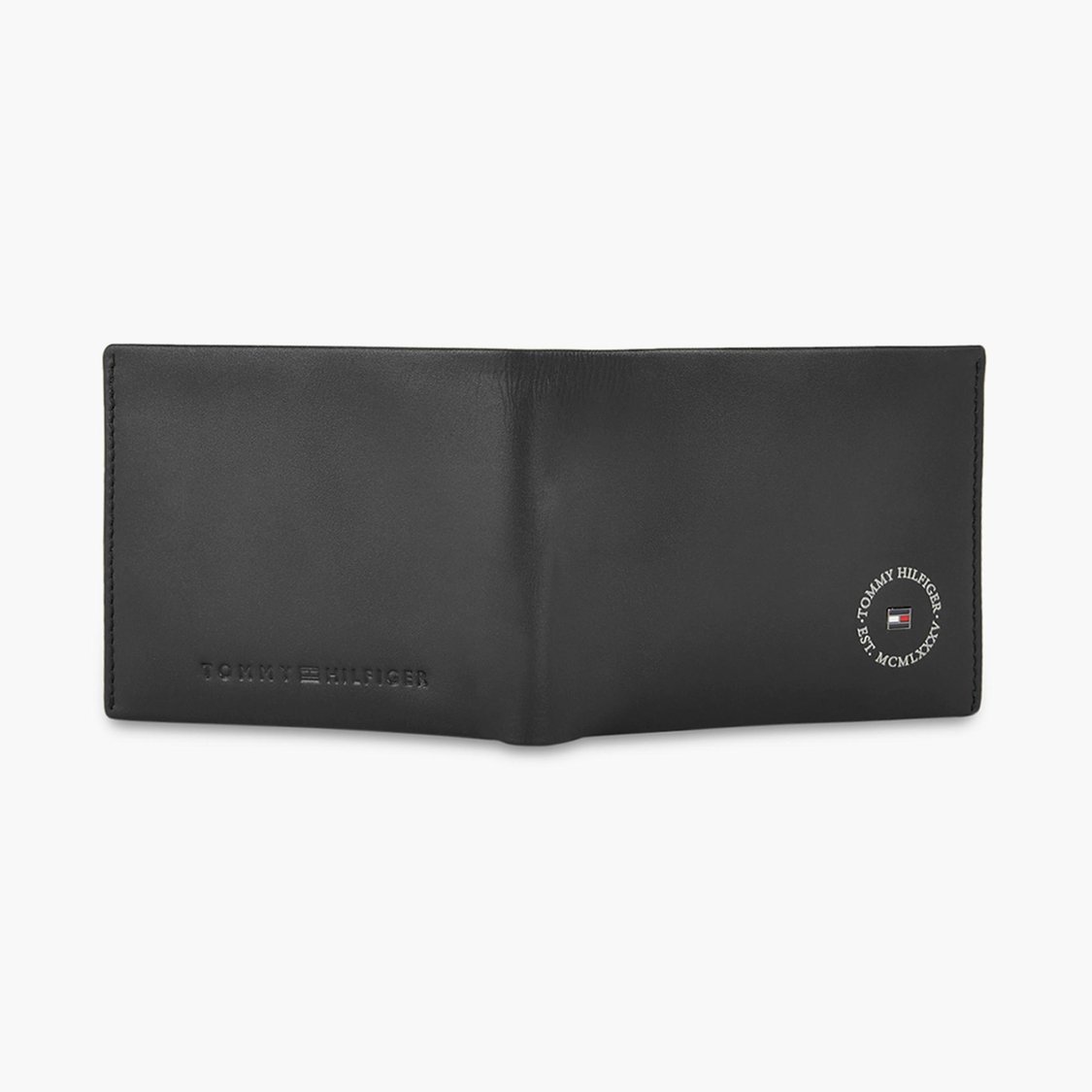 TOMMY HILFIGER Men Solid Bi-Fold Leather Wallet