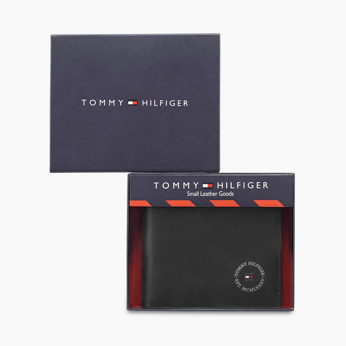 TOMMY HILFIGER Men Solid Bi-Fold Leather Wallet
