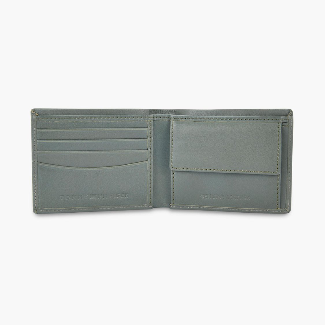 TOMMY HILFIGER Men Solid Bi-Fold Leather Wallet