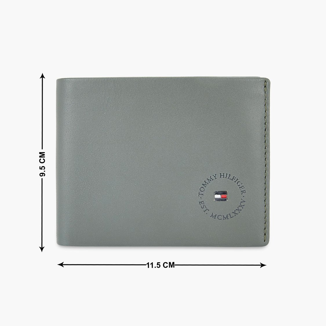 TOMMY HILFIGER Men Solid Bi-Fold Leather Wallet