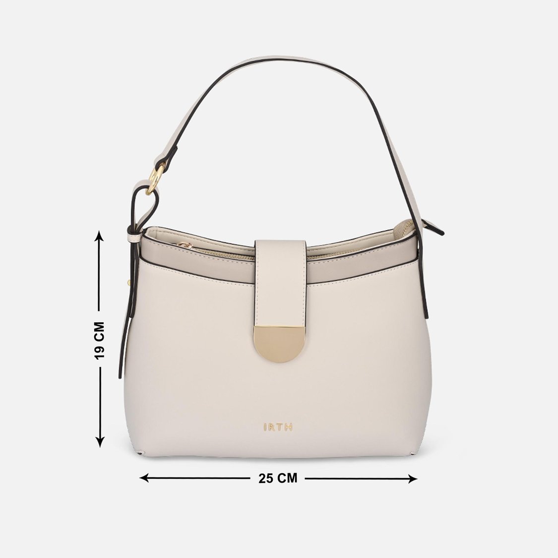 IRTH Women Solid Shoulder Bag