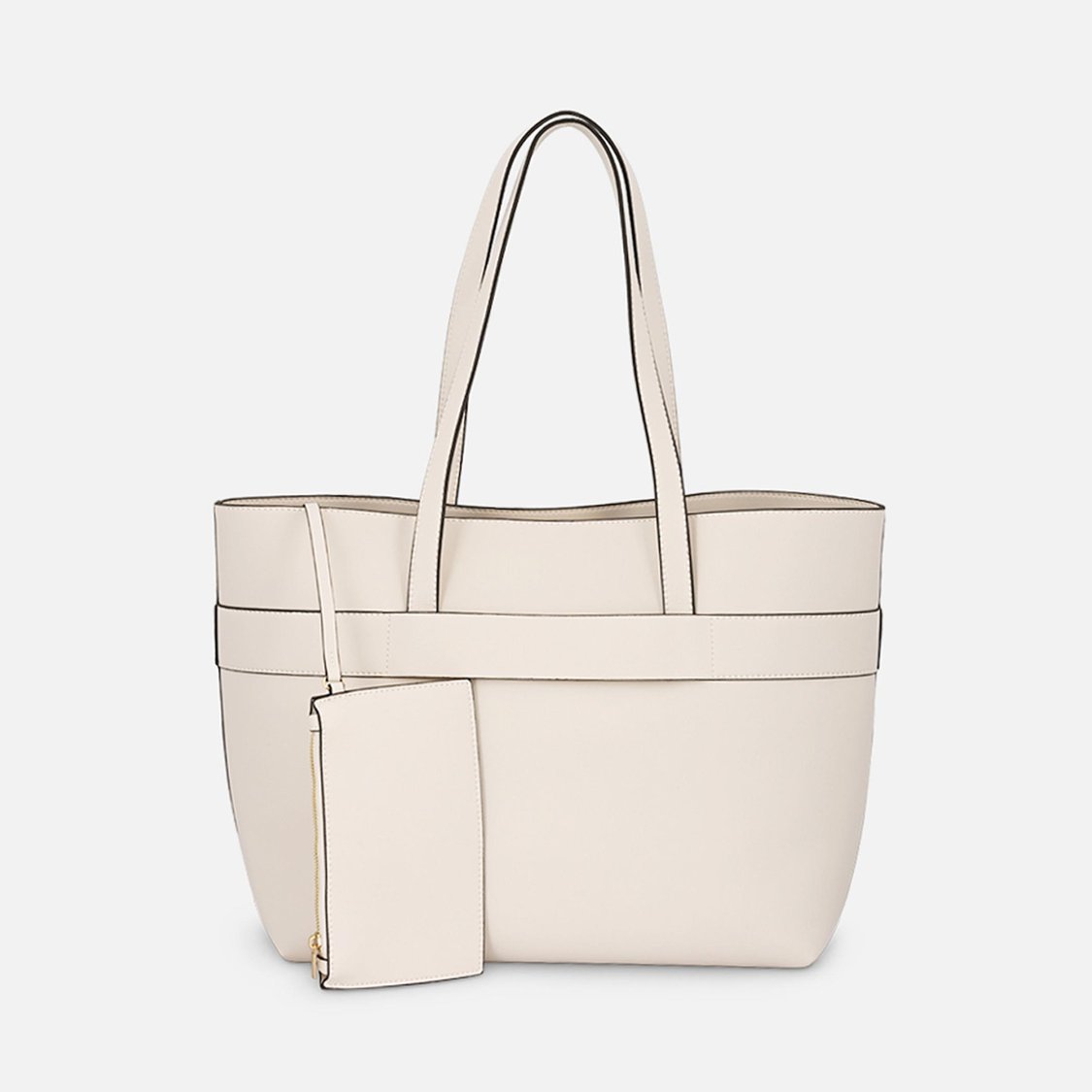 IRTH Women Solid Tote Bag