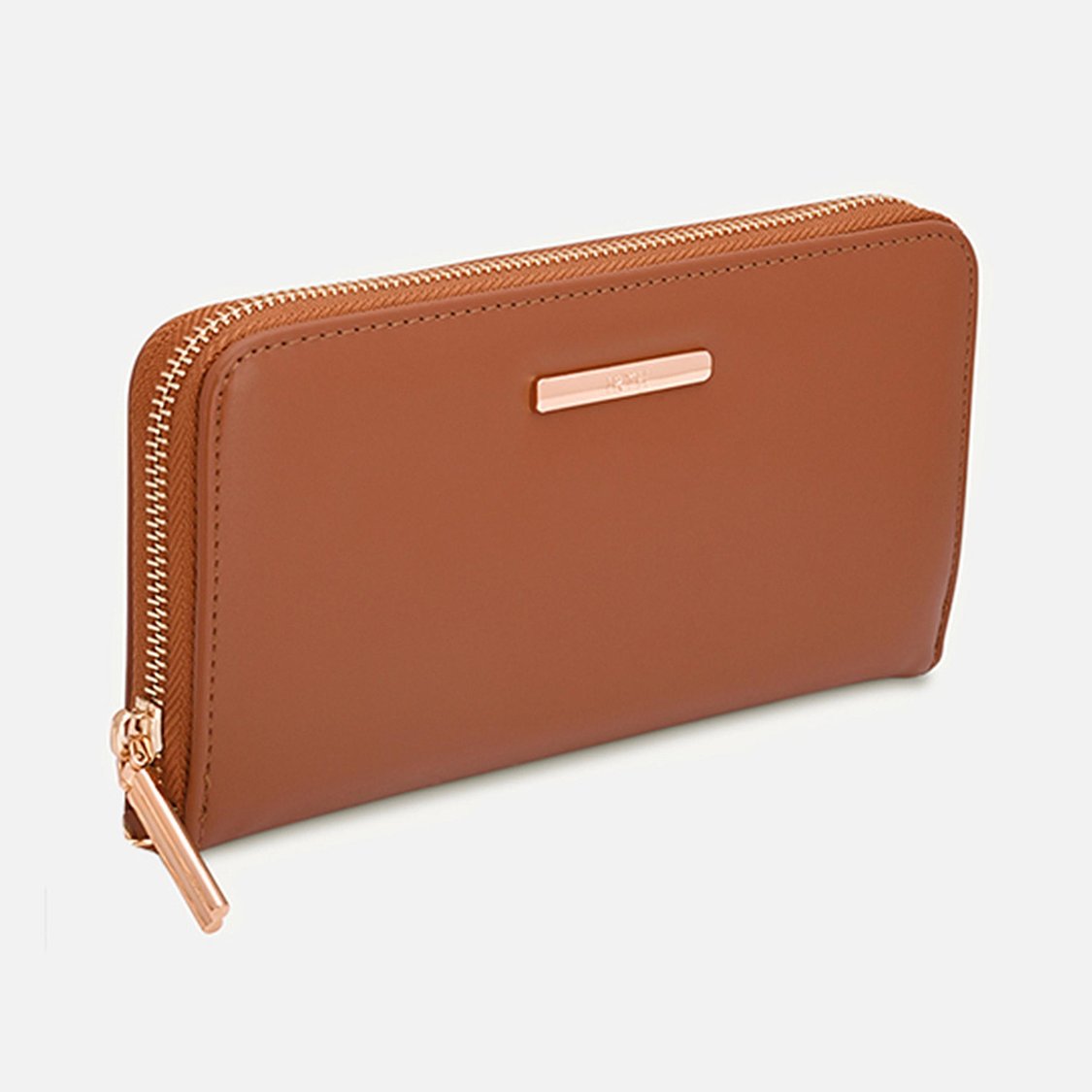 IRTH Women Solid Zip-Around Wristlet Wallet