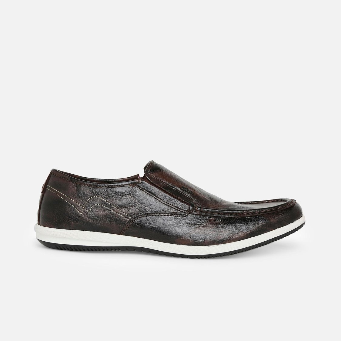 LEE COOPER Men Leather Slip-On Shoes