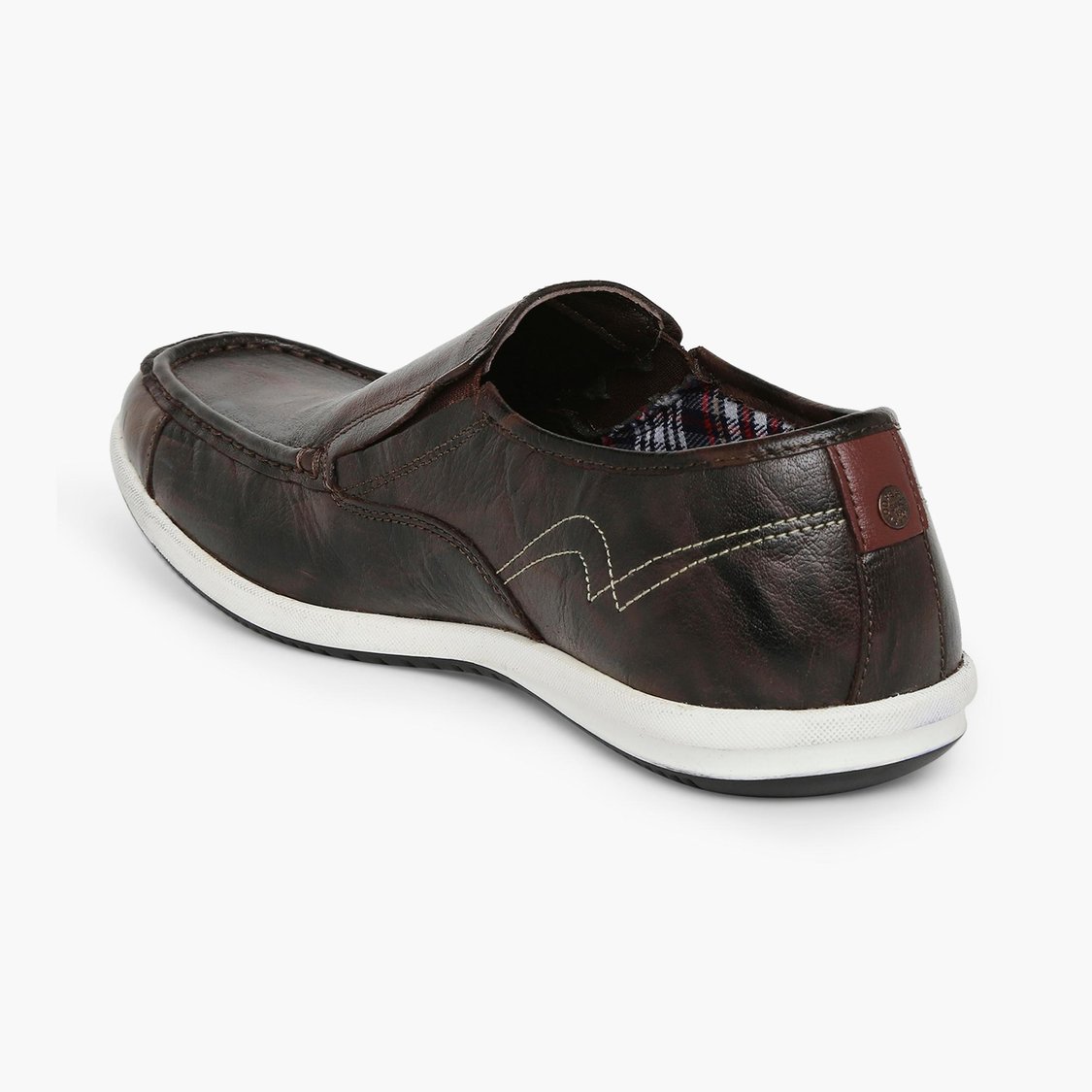 LEE COOPER Men Leather Slip-On Shoes