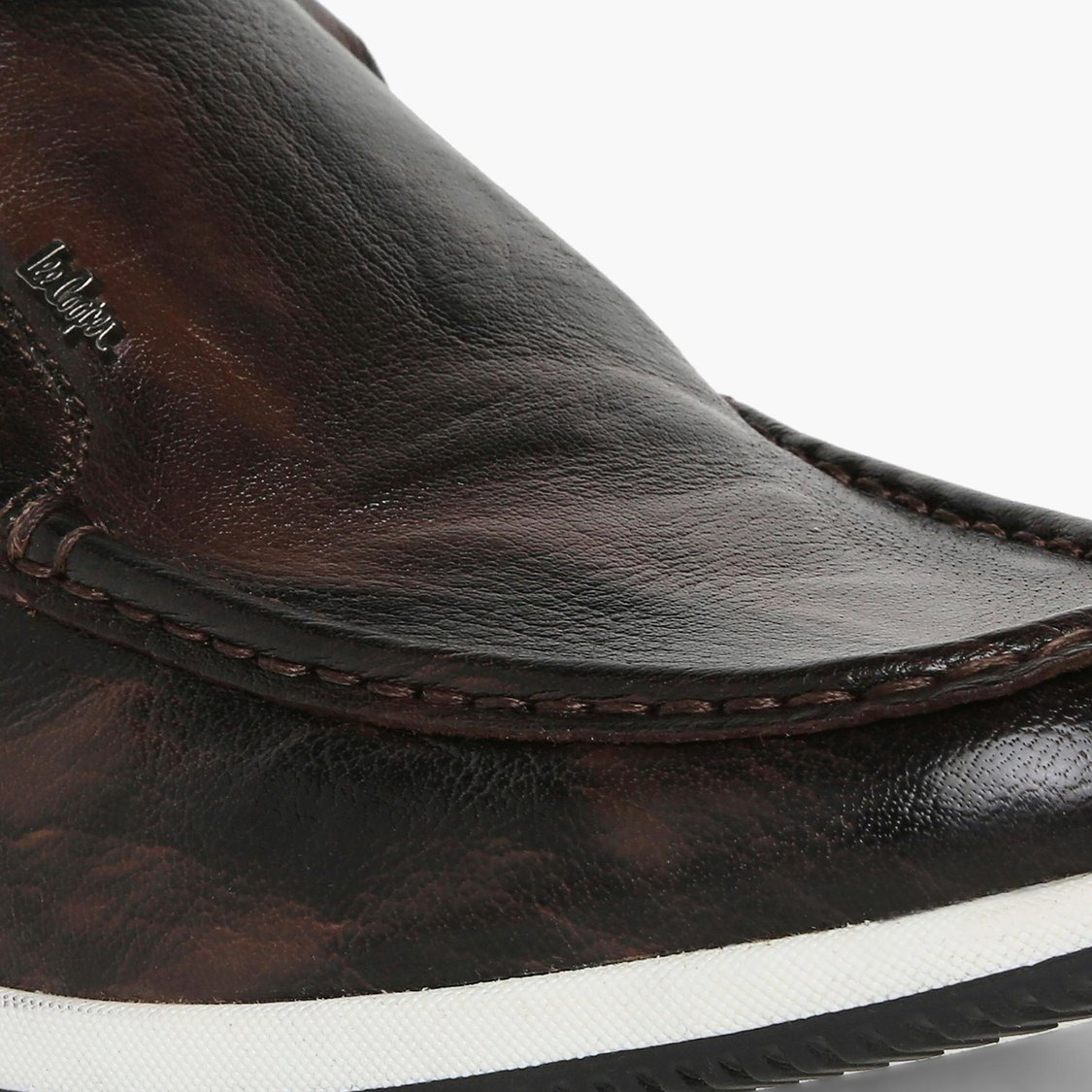 LEE COOPER Men Leather Slip-On Shoes