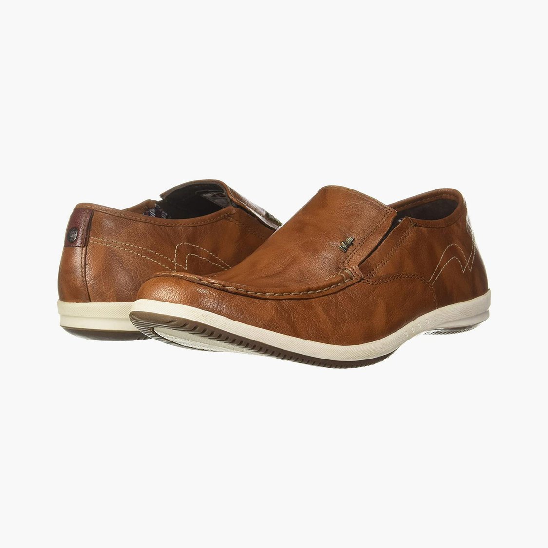 LEE COOPER Men Leather Slip-On Shoes