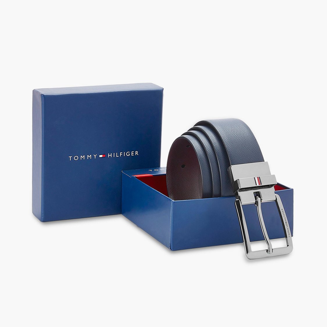 TOMMY HILFIGER Men Textured Reversible Formal Belt