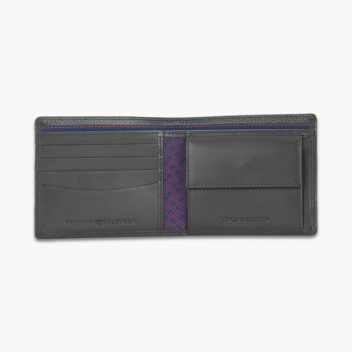 TOMMY HILFIGER Men Solid Bi-Fold Leather Wallet