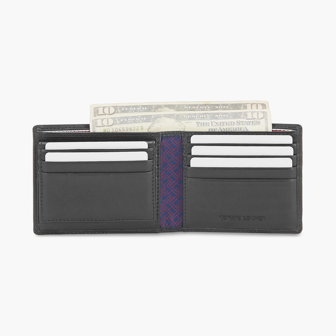 TOMMY HILFIGER Men Solid Bi-Fold Leather Wallet
