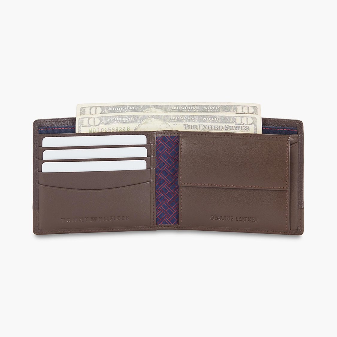 TOMMY HILFIGER Men Solid Bi-Fold Leather Wallet