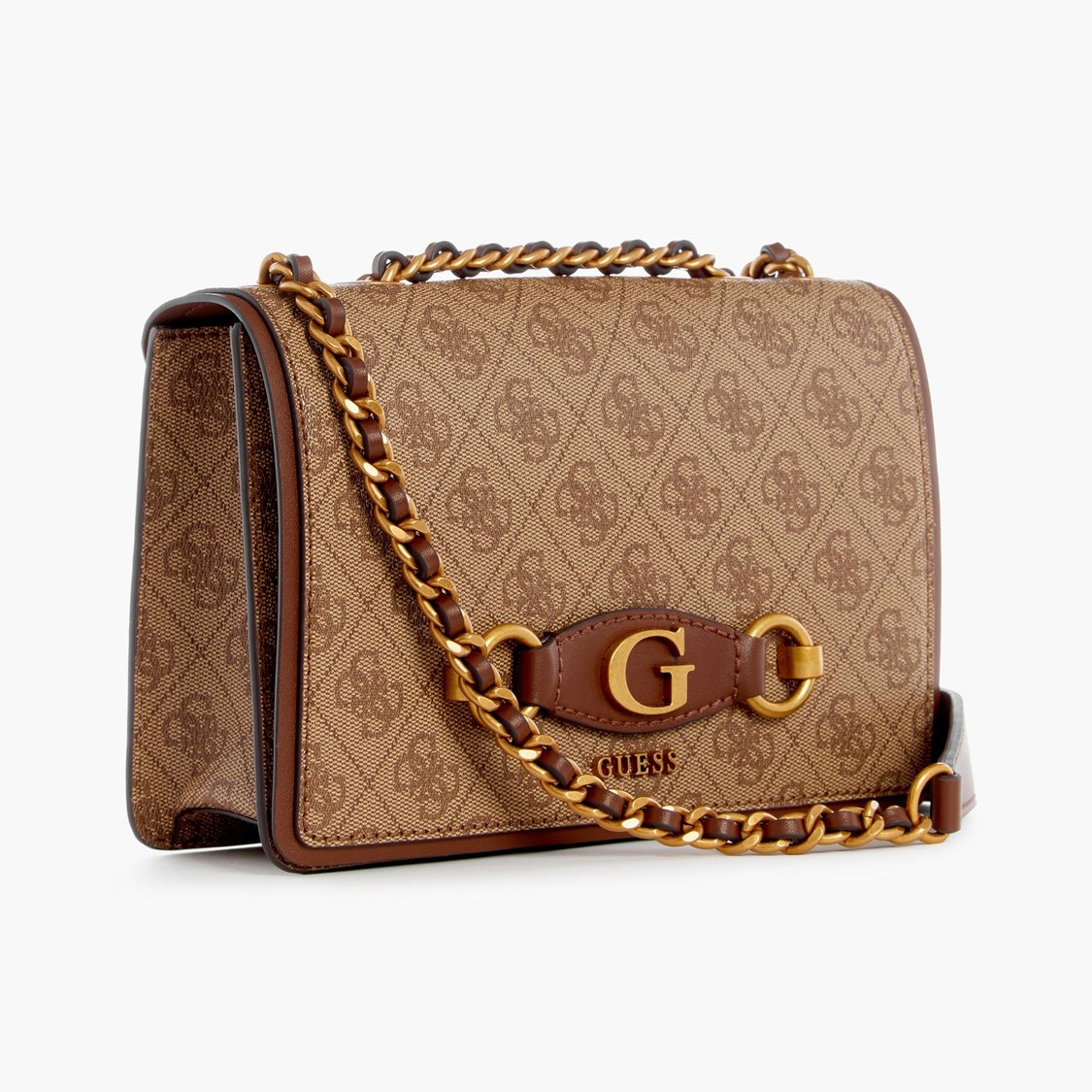 Buy GUESS Women Monogram Printed Sling Bag from Guess at just INR
