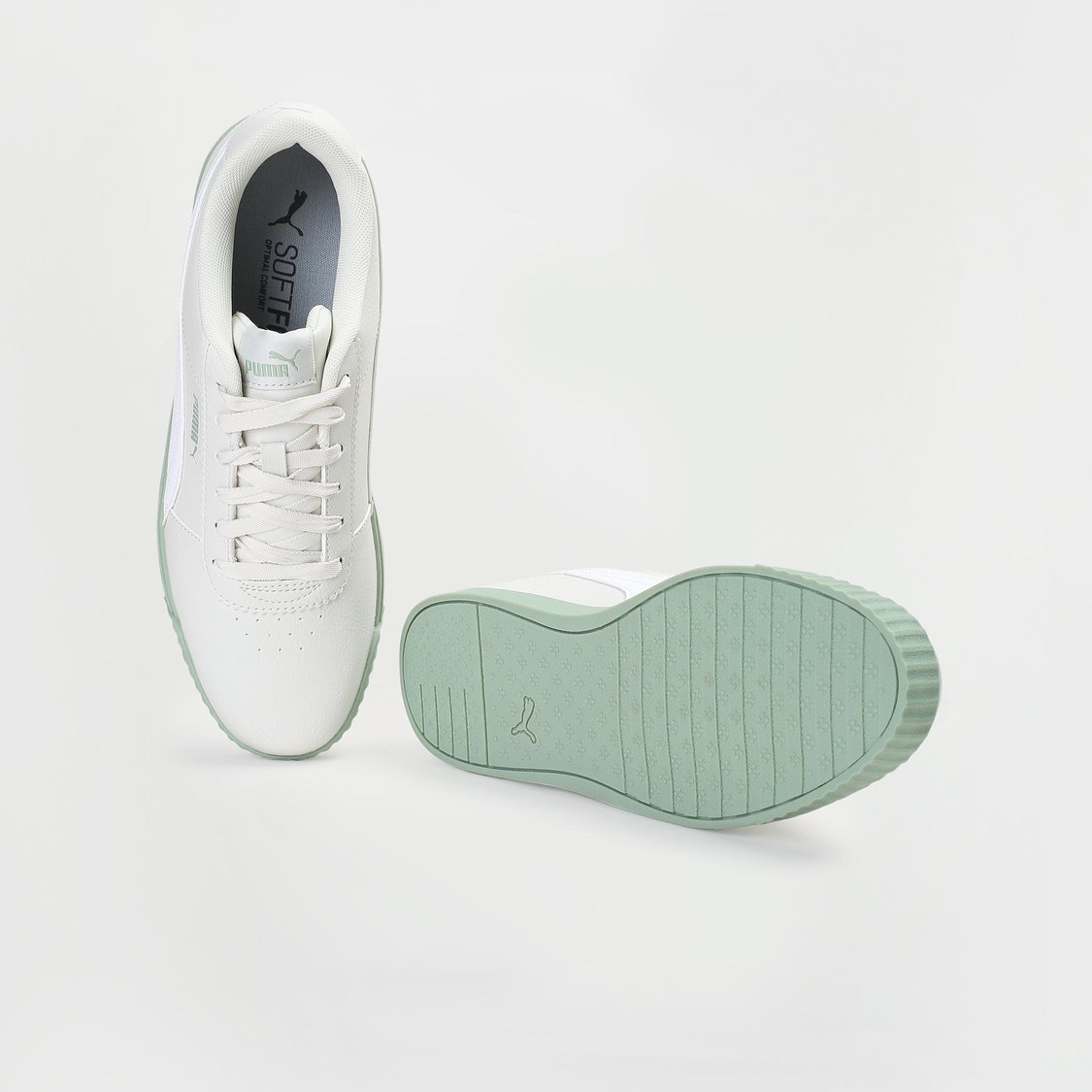 PUMA Women Perforated Lace-Up Sneakers