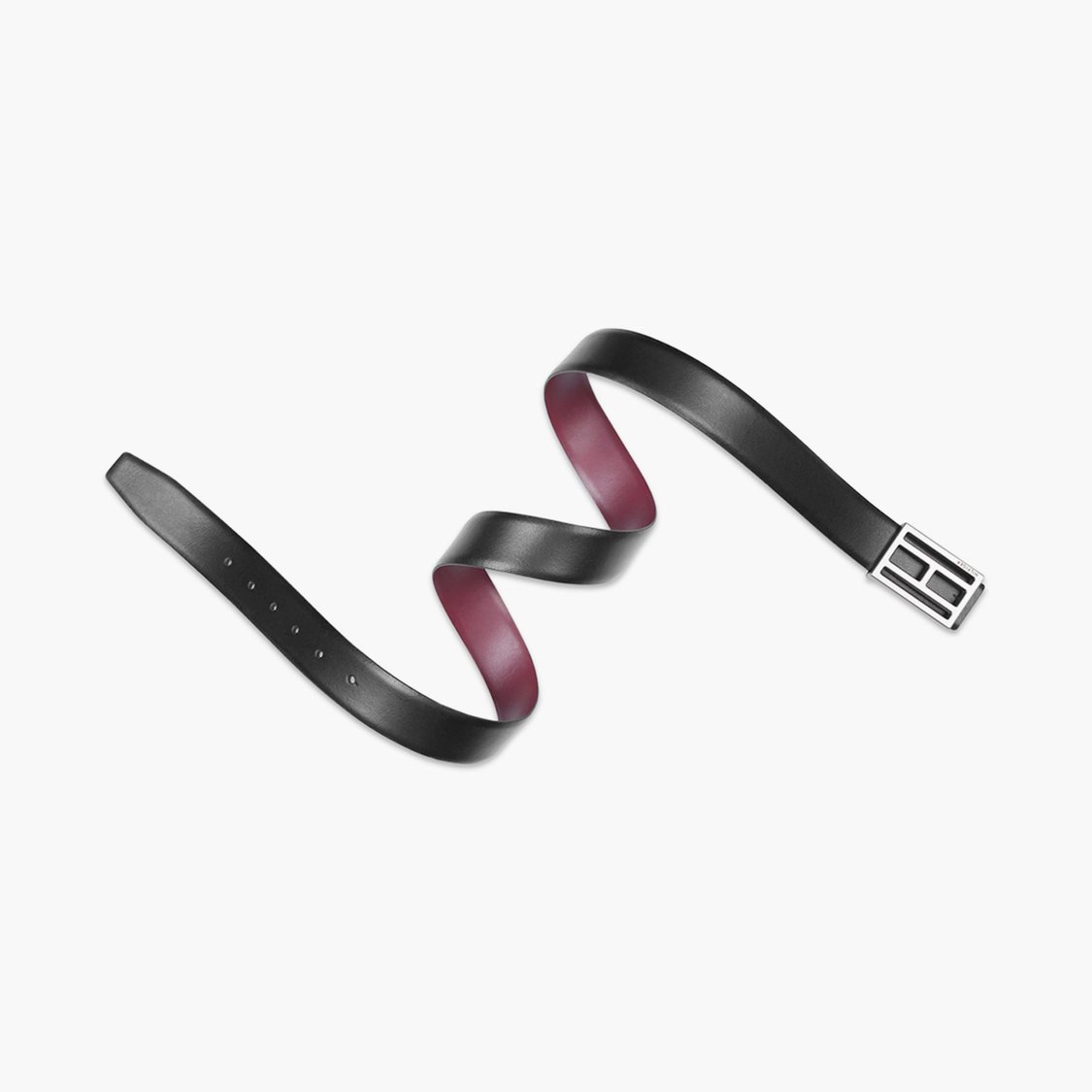 TOMMY HILFIGER Men Textured Genuine Leather Formal Belt
