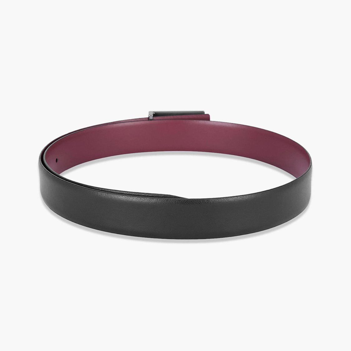 TOMMY HILFIGER Men Textured Genuine Leather Formal Belt