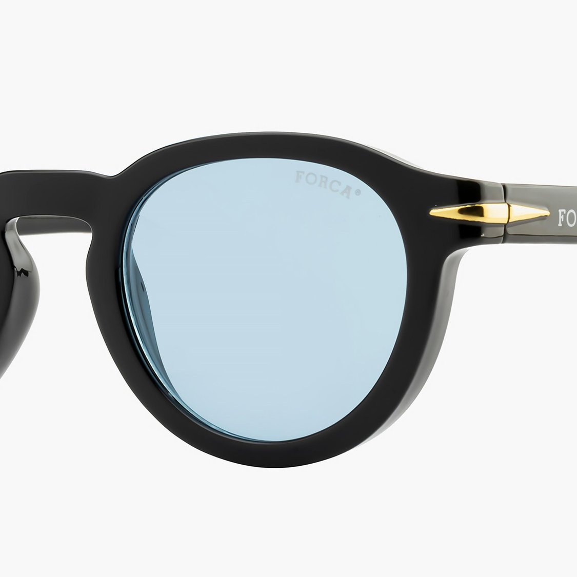 FORCA Men UV-Protected Round Sunglasses - FR-RO-1045-C01
