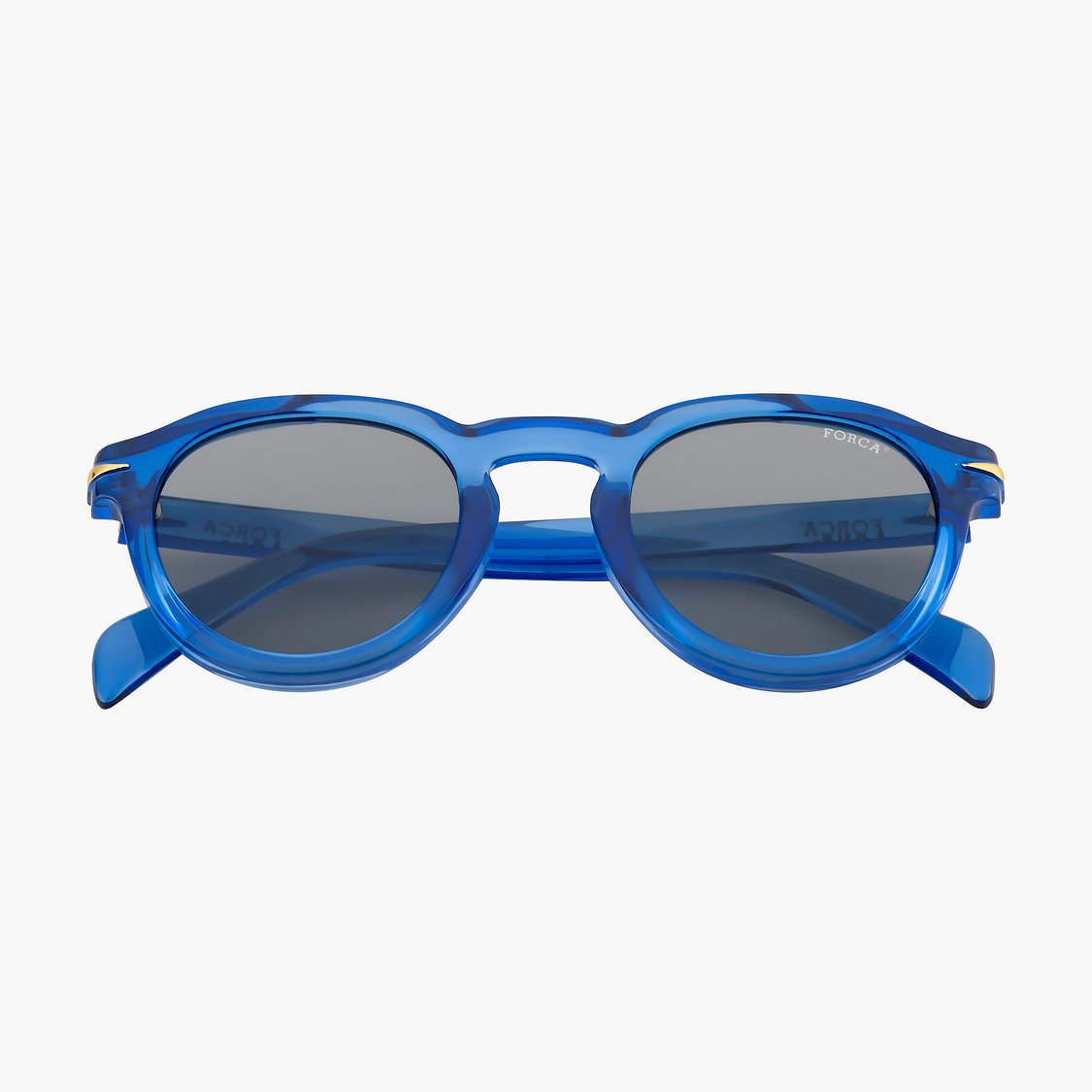 FORCA Men UV-Protected Round Sunglasses - FR-RO-1045-C02