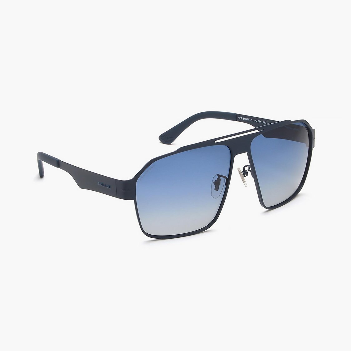 POLICE Men Polarized Square Sunglasses - SPLL08K63S72P