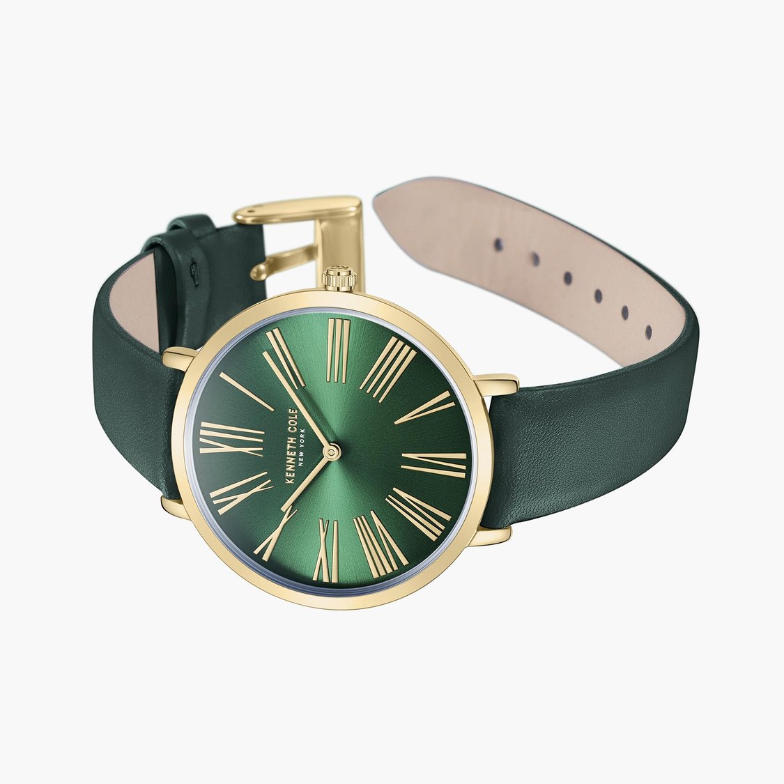 Buy KENNETH COLE NEW YORK Women Leather Strap Analog Watch