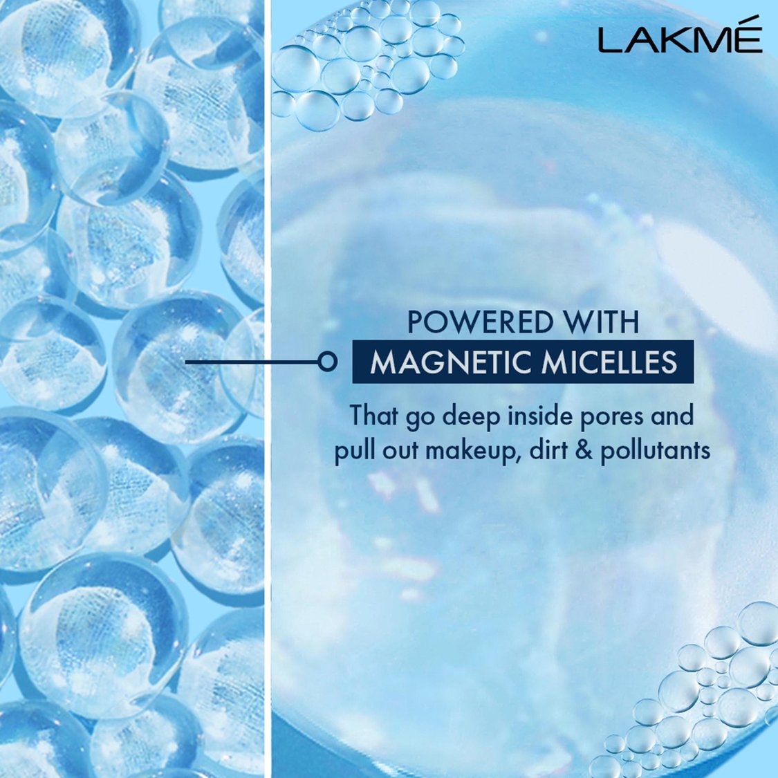 LAKME Micellar Water for Makeup Removal - 200 ml
