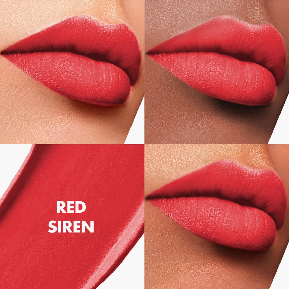 LAKME Cushion Matte Lipstick - Red Siren - 4.5 gm