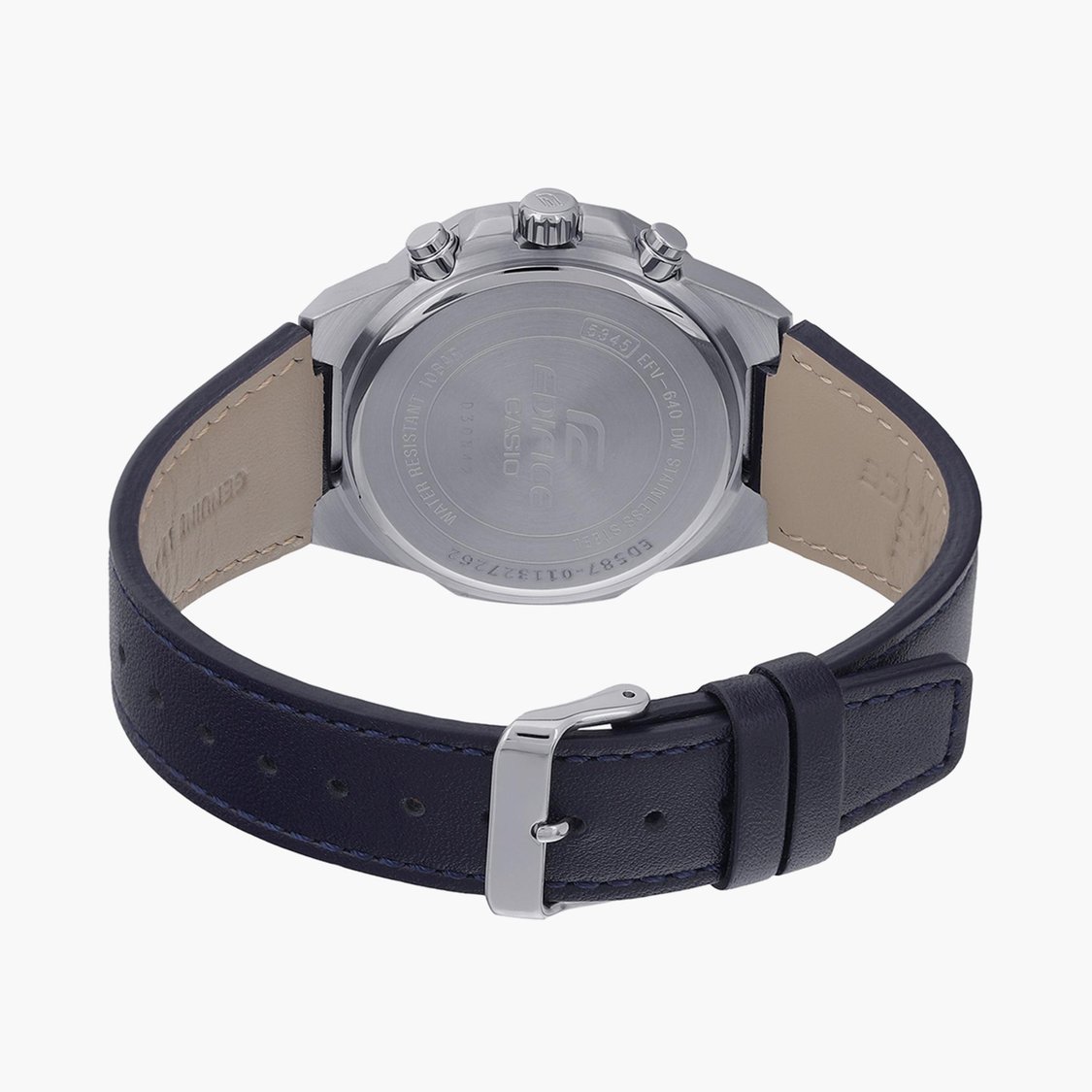 CASIO Enticer Men Chronograph Watch with Leather Strap - ED587