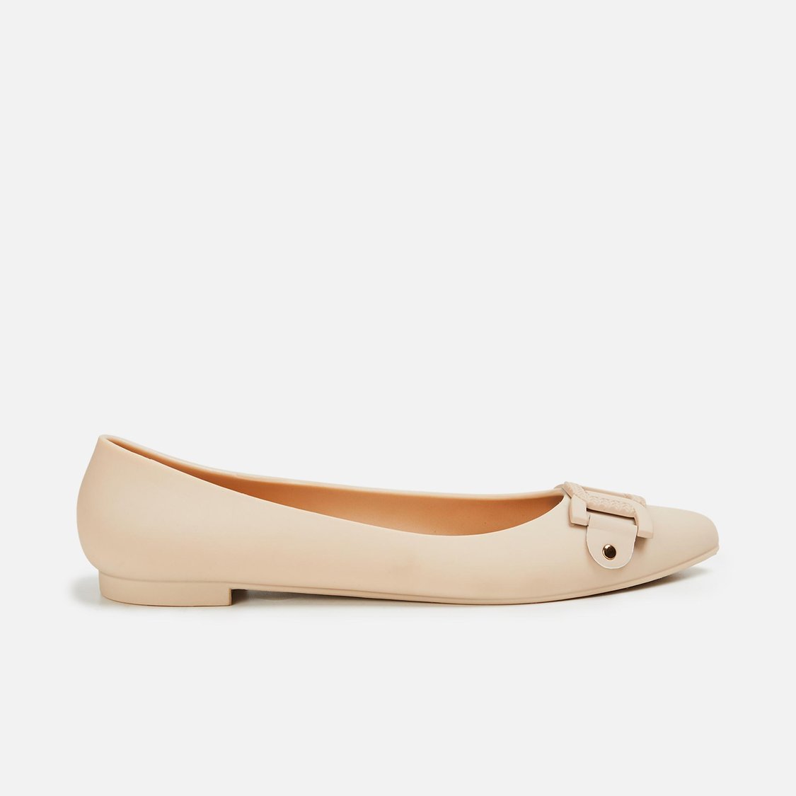 Buy GINGER Women Buckle-Tie Detailed Ballerinas from Ginger at just INR ...