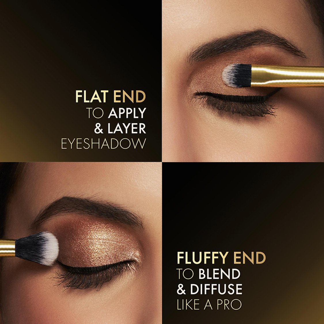 LAKME Absolute Dual-Ended Eyeshadow Brush