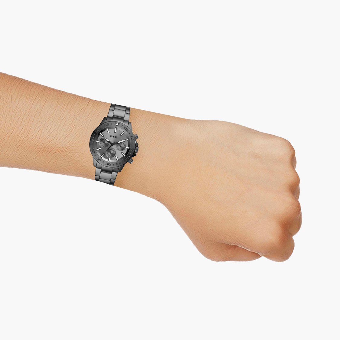 Buy FOSSIL Bannon Smoke Men Chronograph Watch - BQ2491 from Fossil