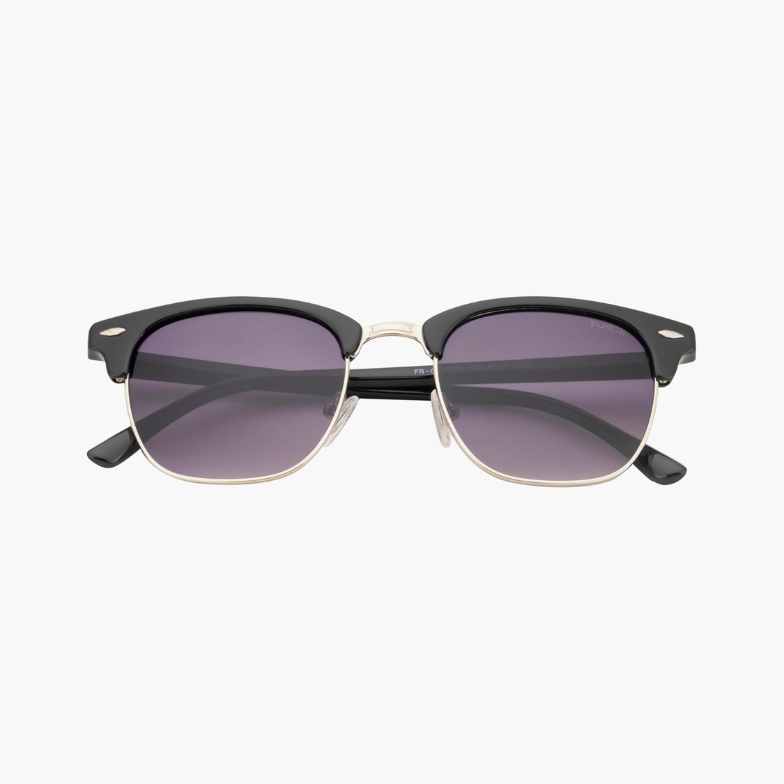 FORCA Men UV Protected Clubmaster Sunglasses - FR-CL-1079-C02
