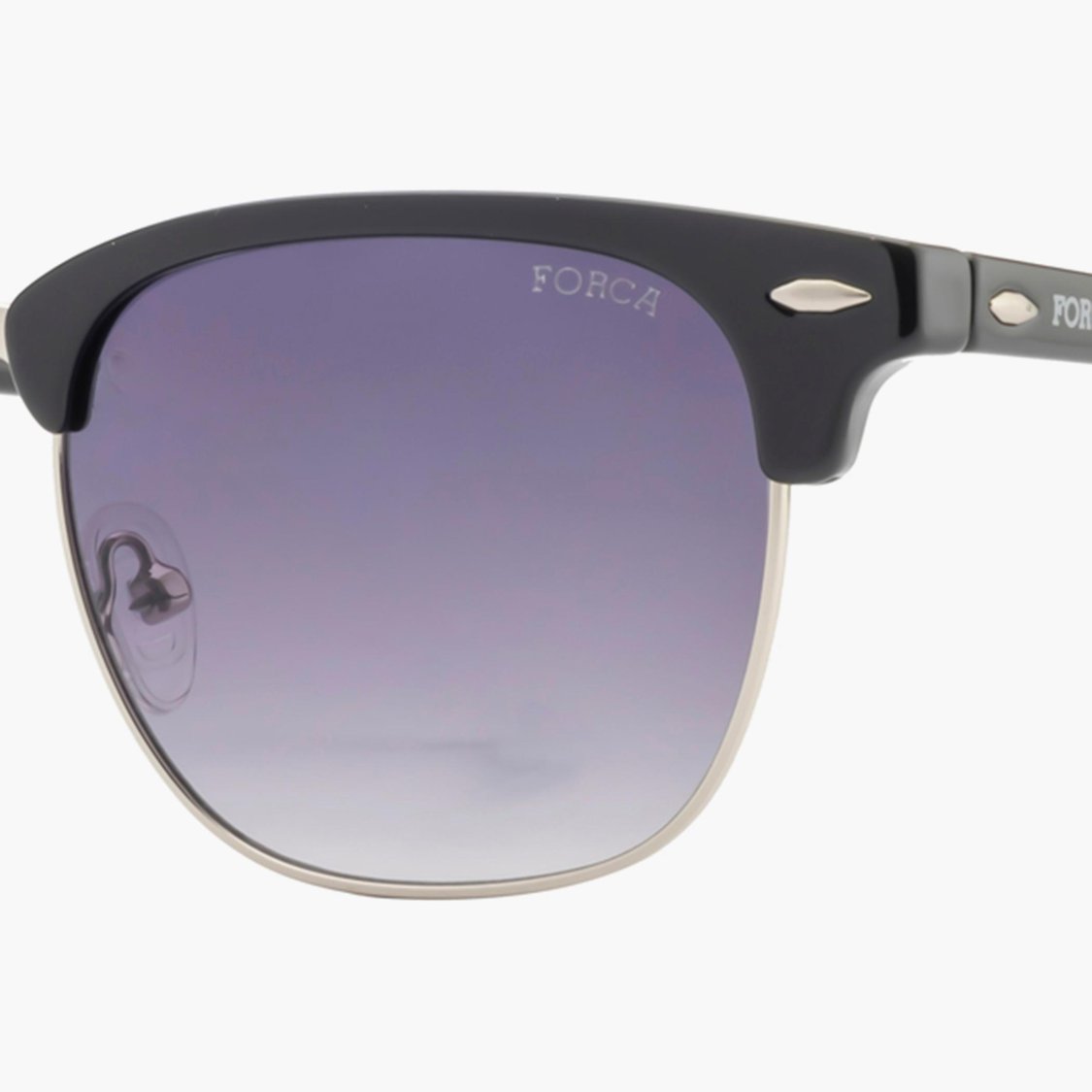 FORCA Men UV Protected Clubmaster Sunglasses - FR-CL-1079-C02