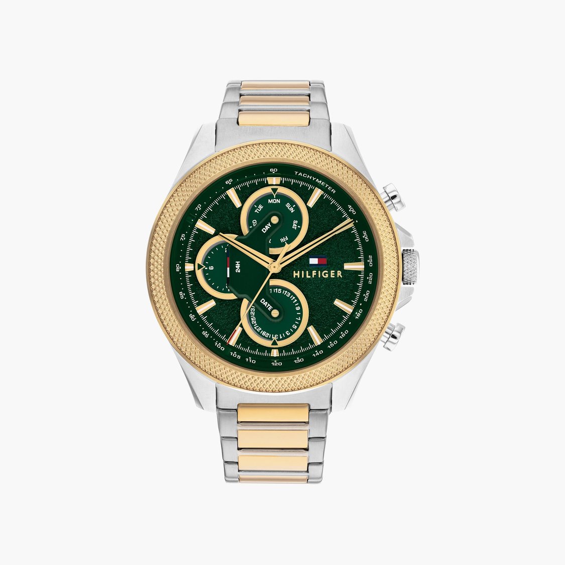 Buy TOMMY HILFIGER Men Two Tone Multifunction Watch TH1792079 from Tommy Hilfiger at just INR 16599.0