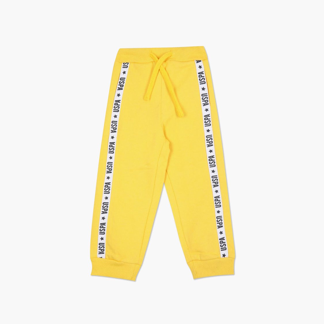 U.S. POLO ASSN. KIDS Girls Brand Print Joggers