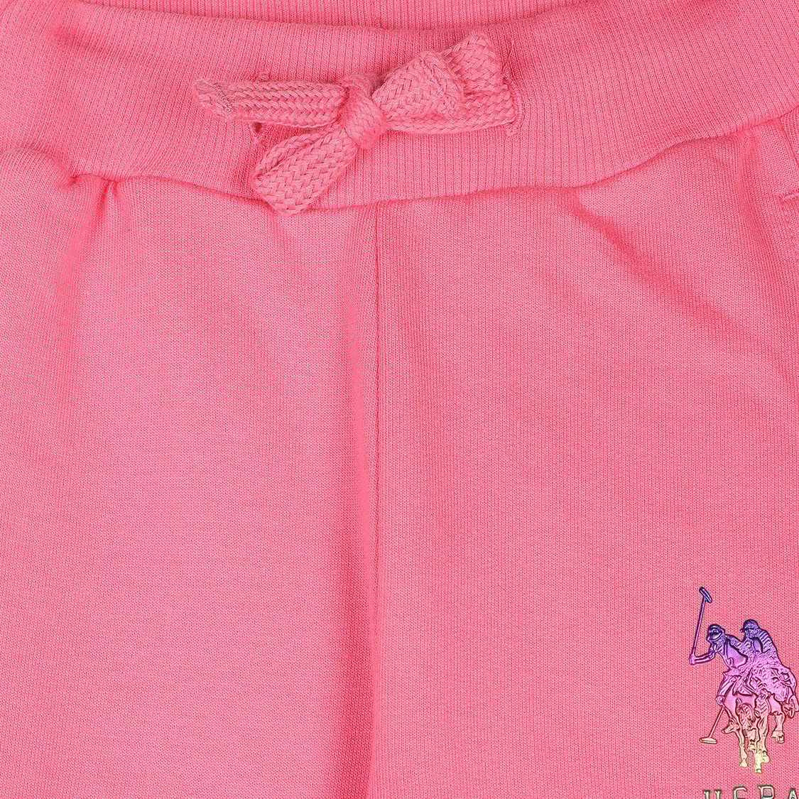 U.S. POLO ASSN. KIDS Girls Solid Joggers