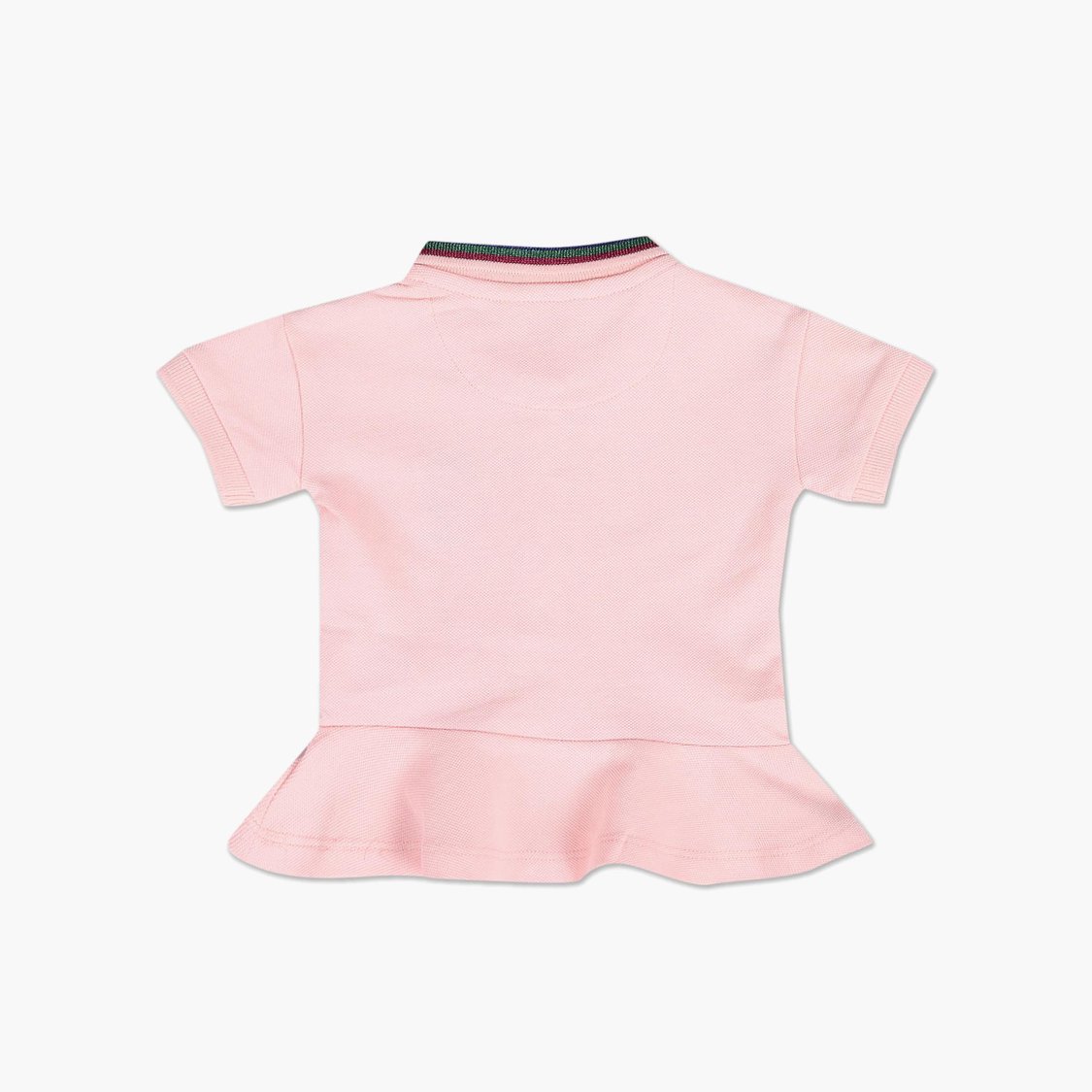 U.S. POLO ASSN. KIDS Girls Solid Polo T-shirt