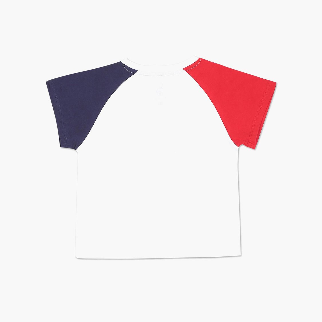 U.S. POLO ASSN. KIDS Girls Printed Raglan Sleeves T-shirt
