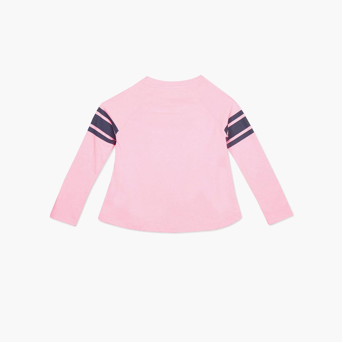 U.S. POLO ASSN. KIDS Girls Graphic Printed T-shirt