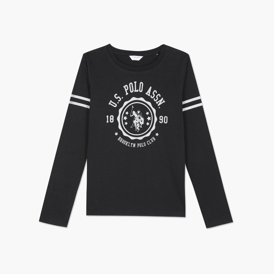 U.S. POLO ASSN. KIDS Girls Printed T-shirt