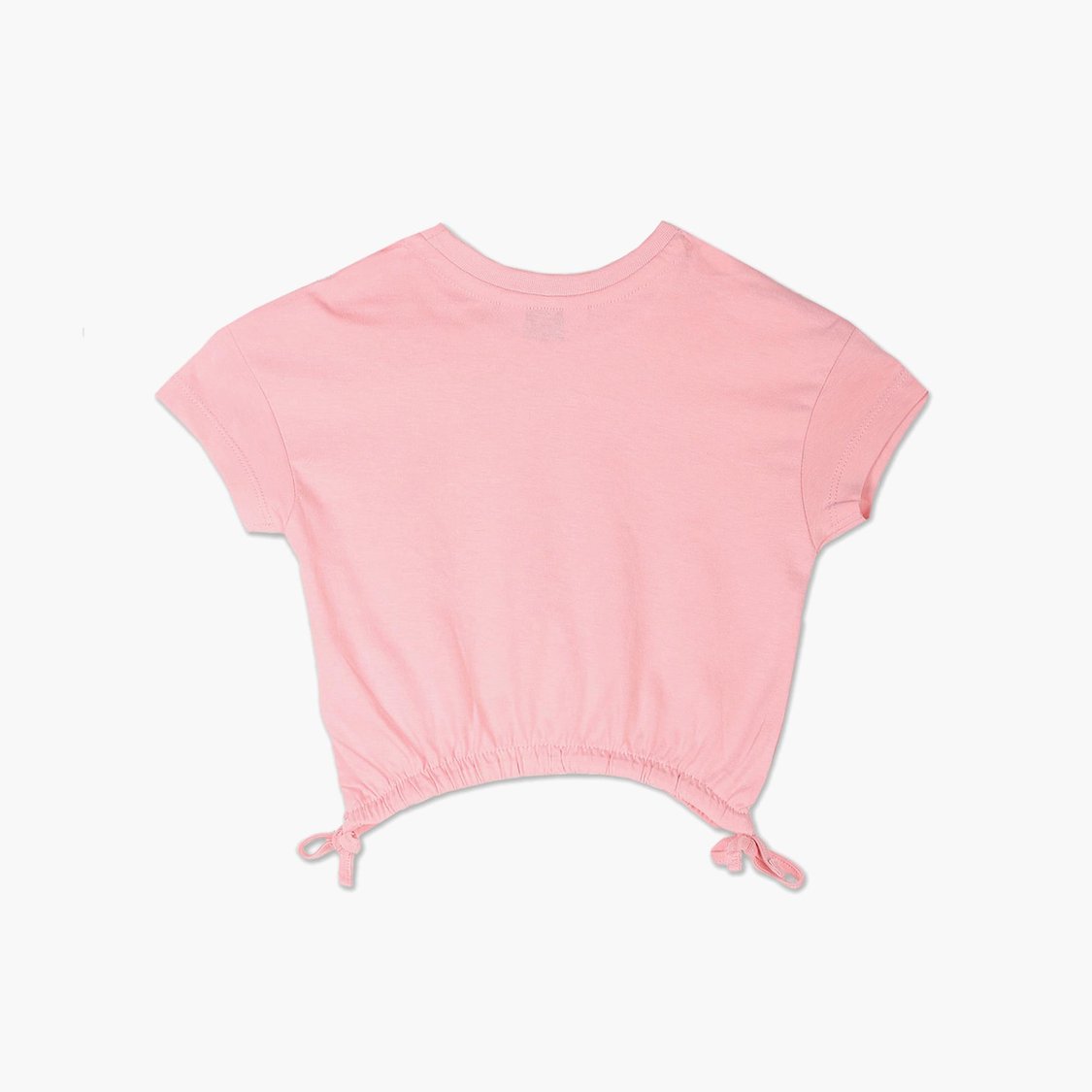 U.S. POLO ASSN. KIDS Girls Brand Printed T-shirt