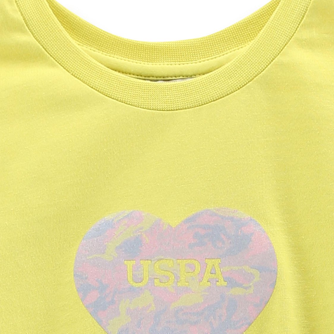 U.S. POLO ASSN. KIDS Girls Graphic Print Top