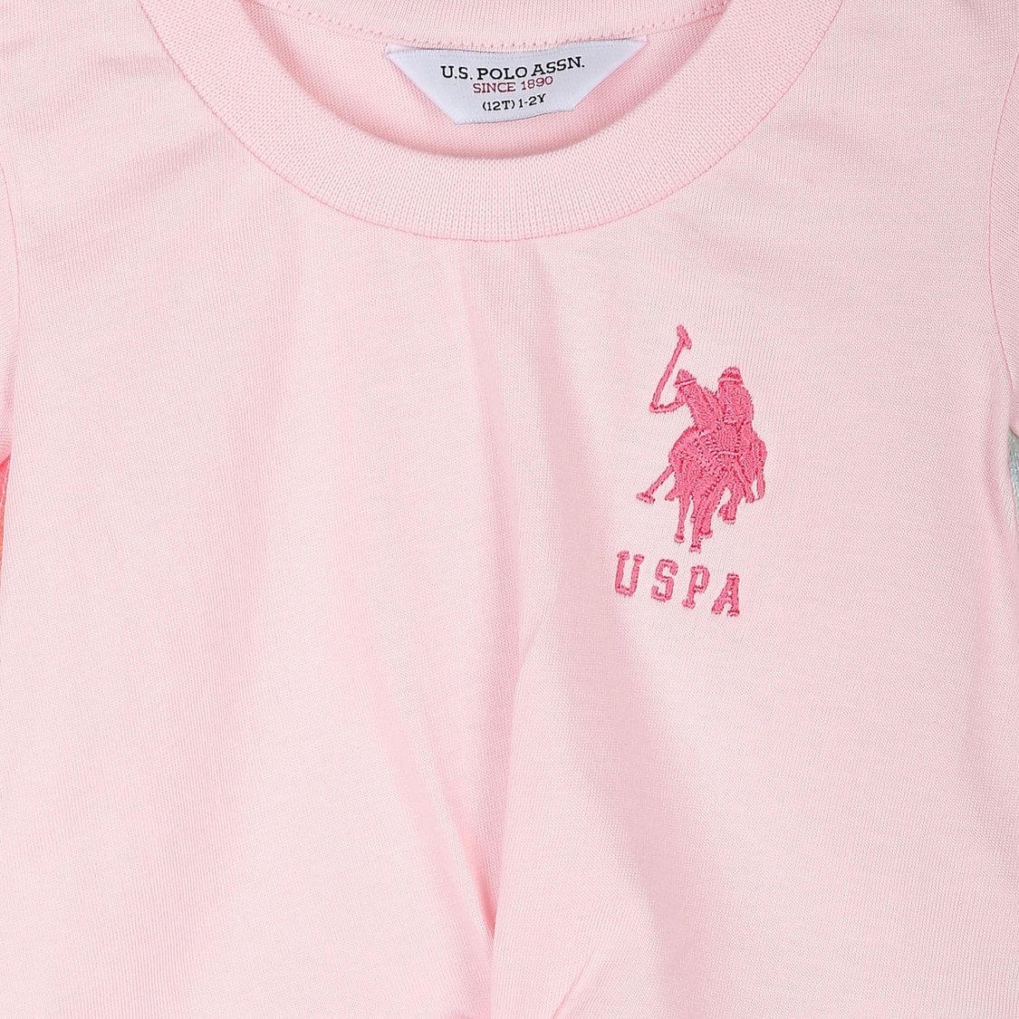 U.S. POLO ASSN. KIDS Girls Printed T-shirt